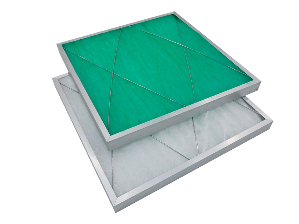 漆雾耐高温玻纤板式过滤器