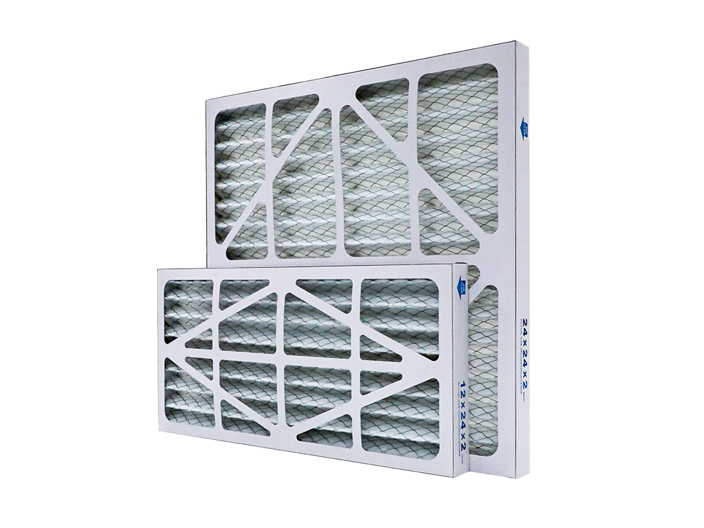 初效纸框折叠棉过滤器