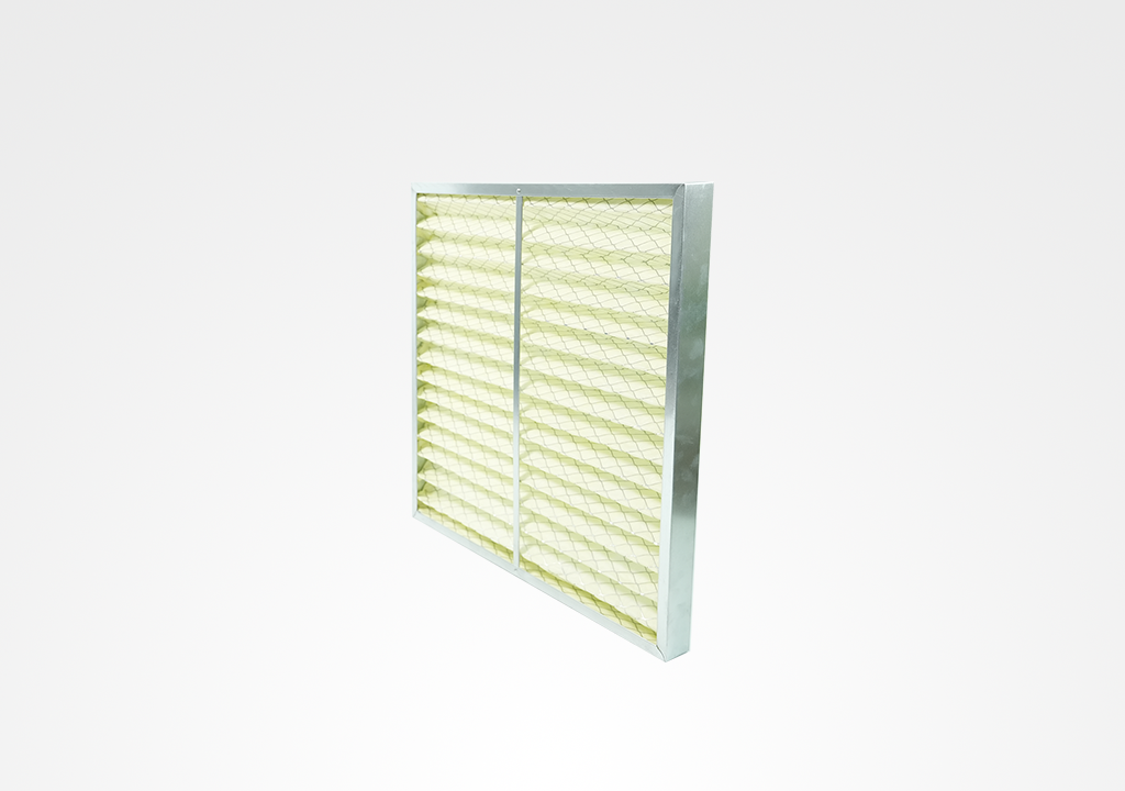 F8中效覆网板式过滤器