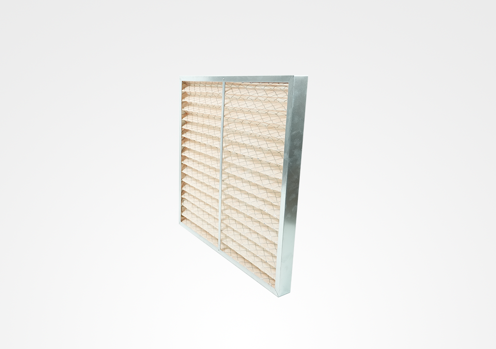 F5中效覆网板式过滤器