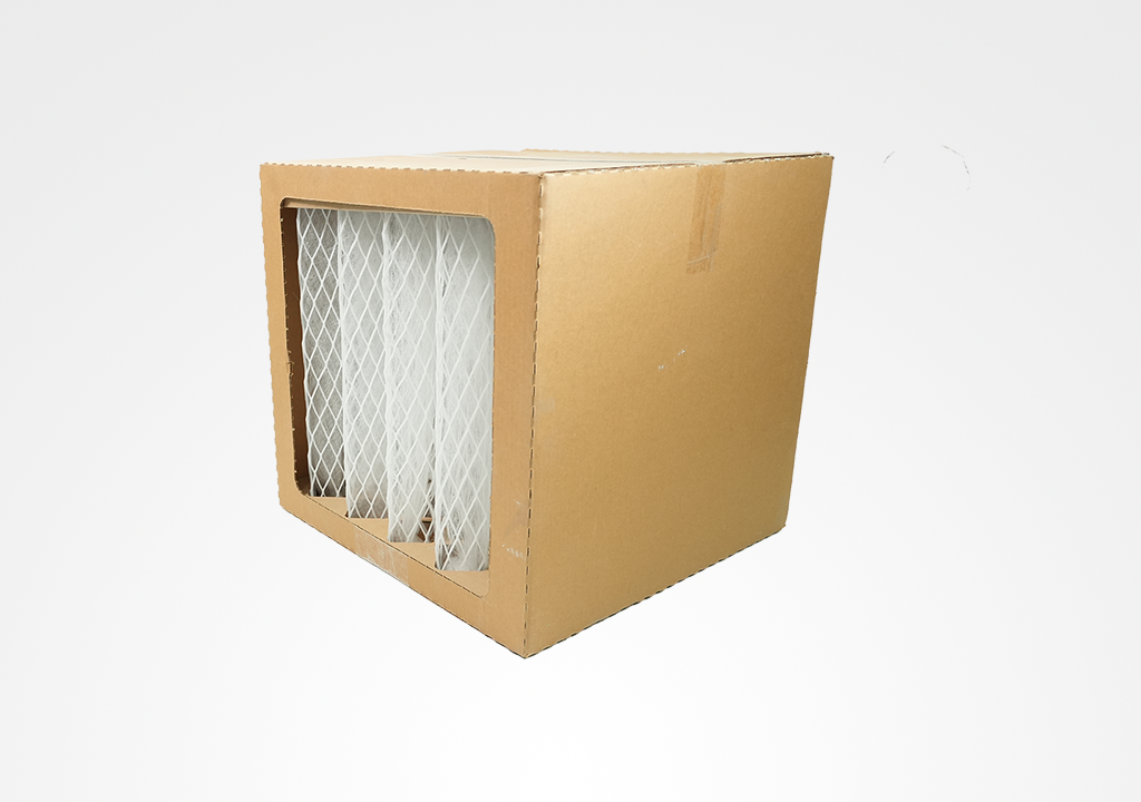 柱状玻纤漆雾捕集箱